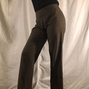 Plaid business pants.